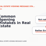 Common Opening Mistakes in Real Estate Viewing Messages