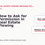 How to Ask for Permission in Real Estate Viewing Message English