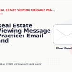 Real Estate Viewing Message Practice: Email and Message Examples