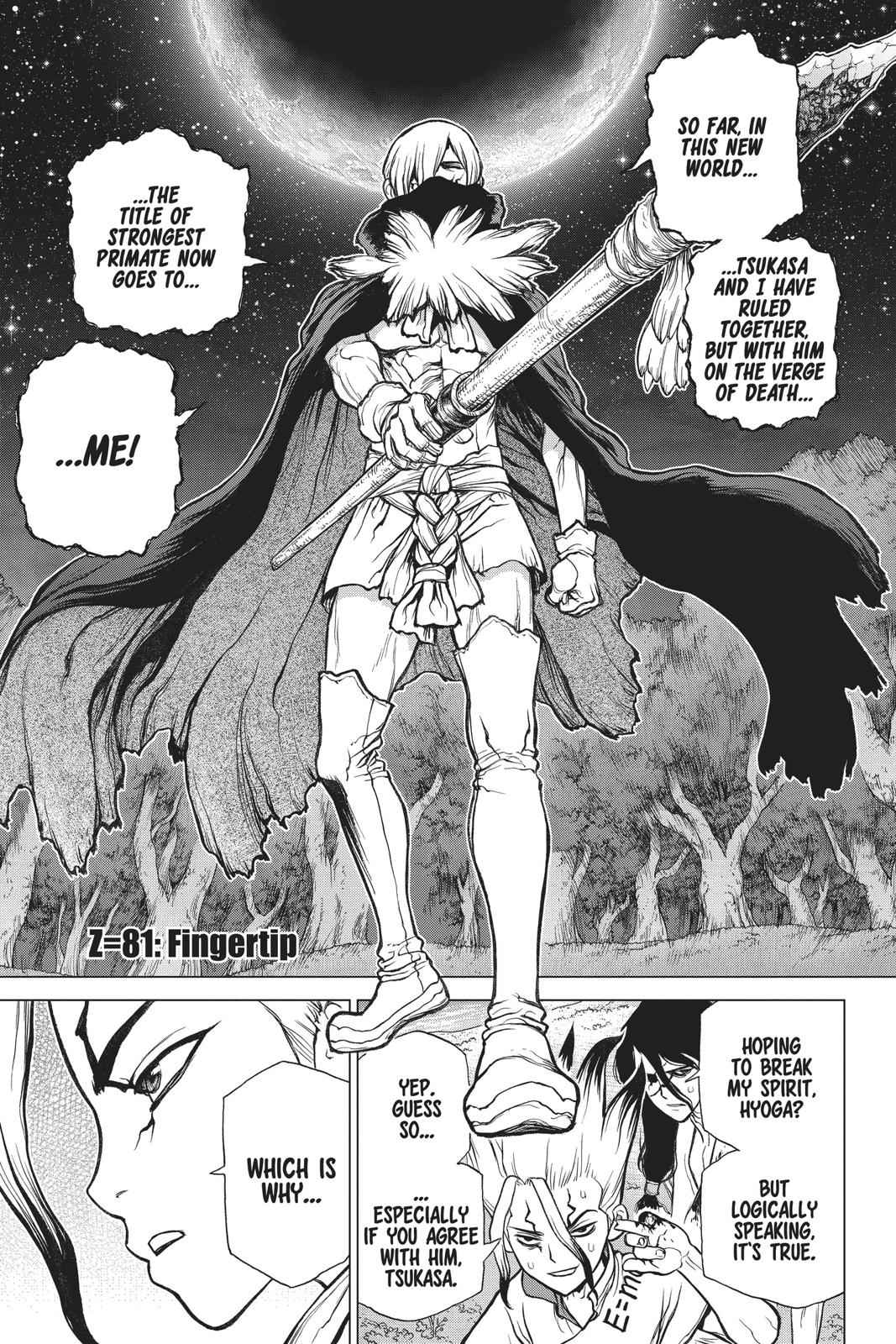 Dr Stone Chapter 81 Page 1