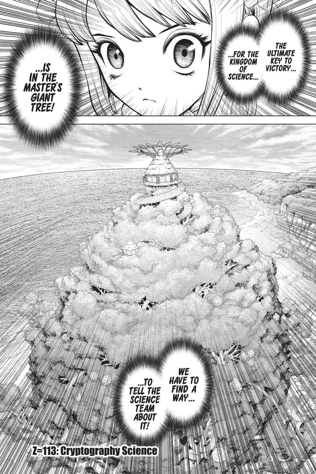 Dr Stone Chapter 113 Page 1