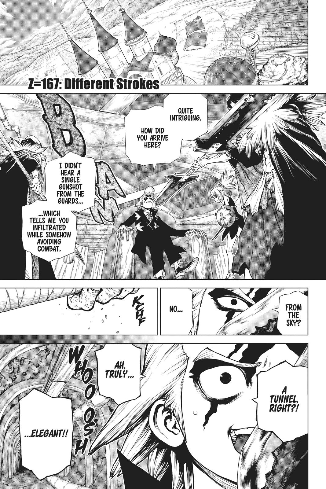 Dr Stone Chapter 167 Page 1