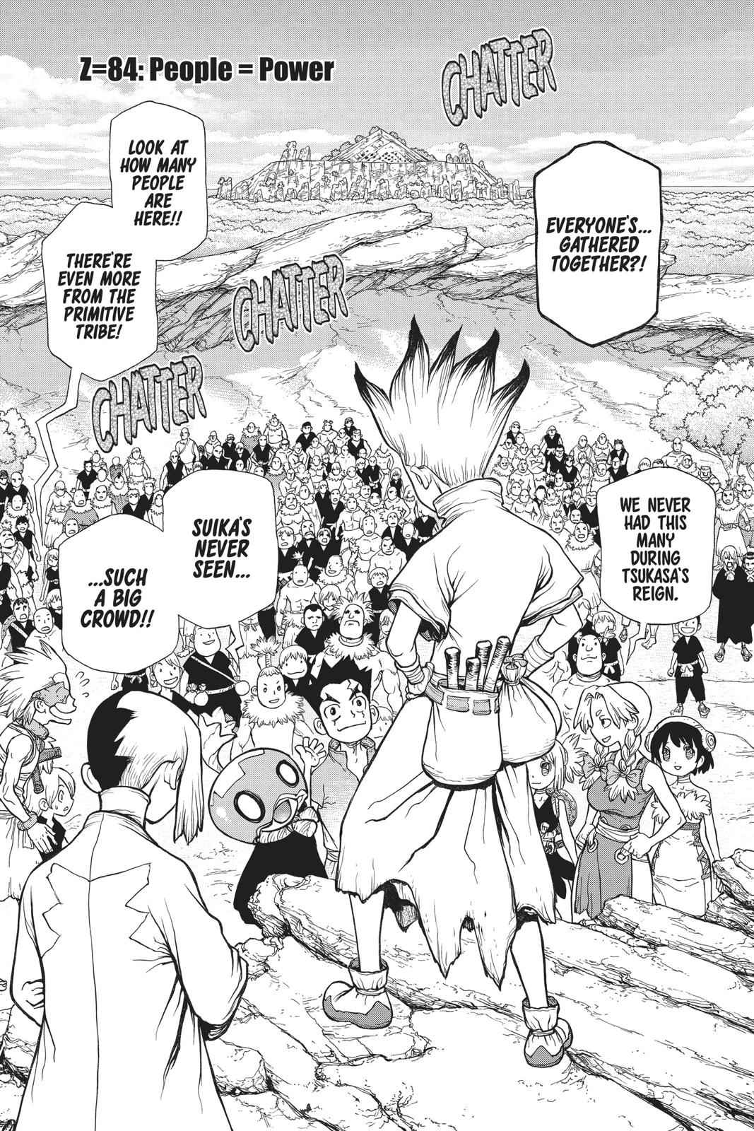 Dr Stone Chapter 84 Page 1