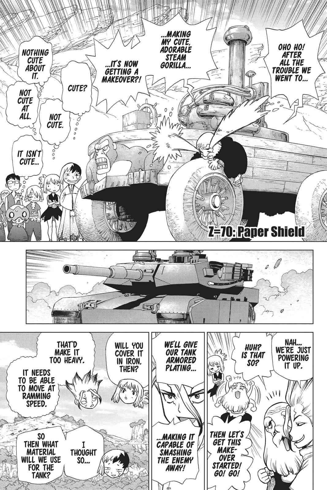 Dr Stone Chapter 70 Page 1