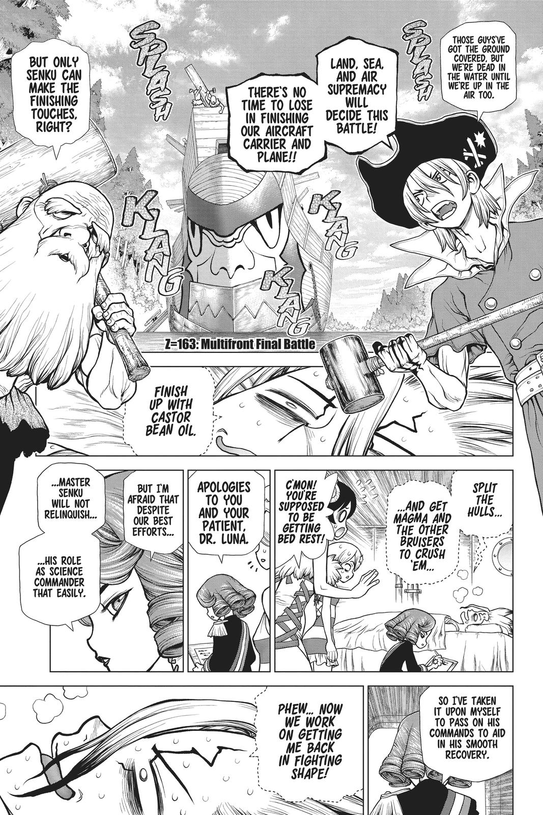 Dr Stone Chapter 163 Page 1