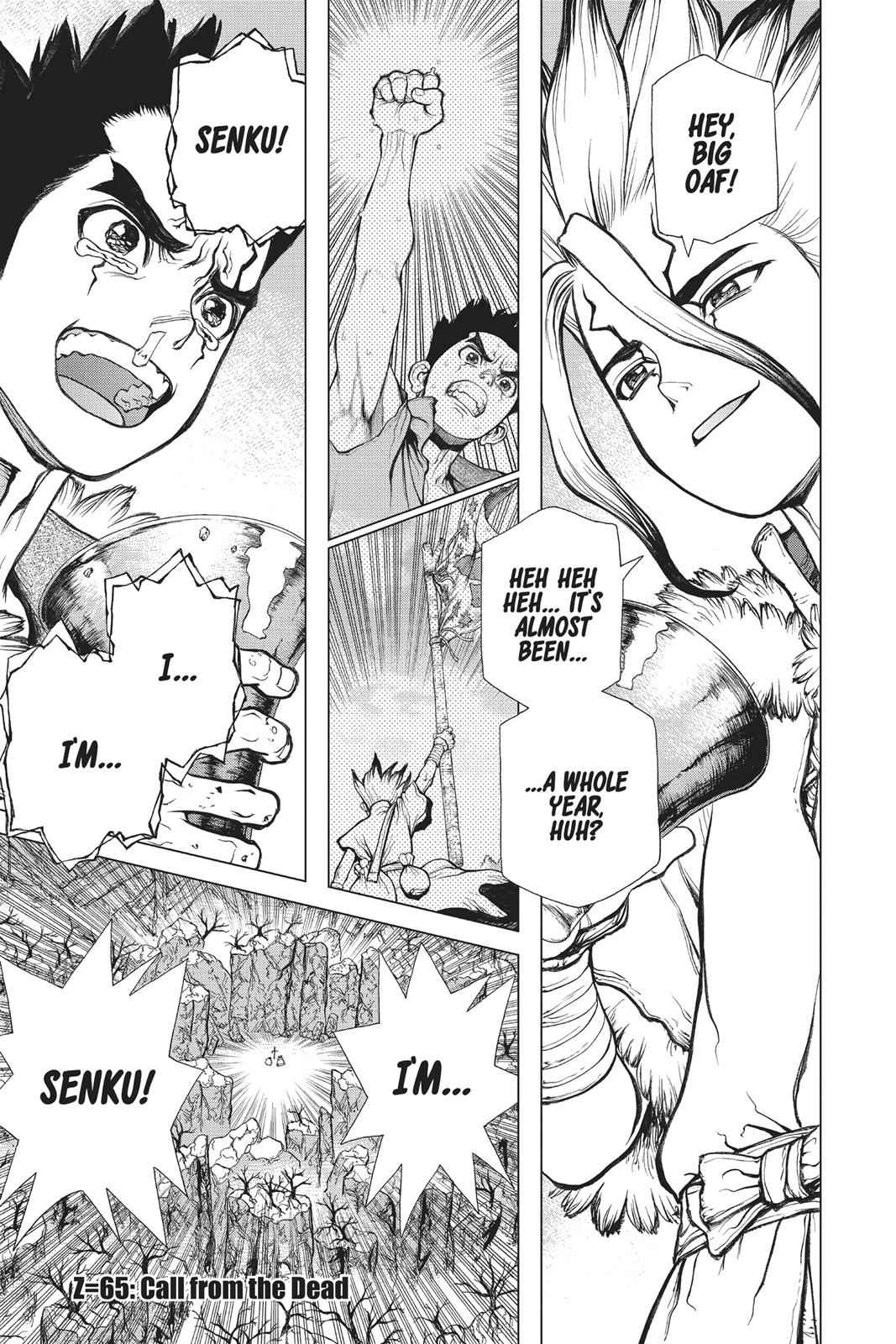 Dr Stone Chapter 65 Page 1