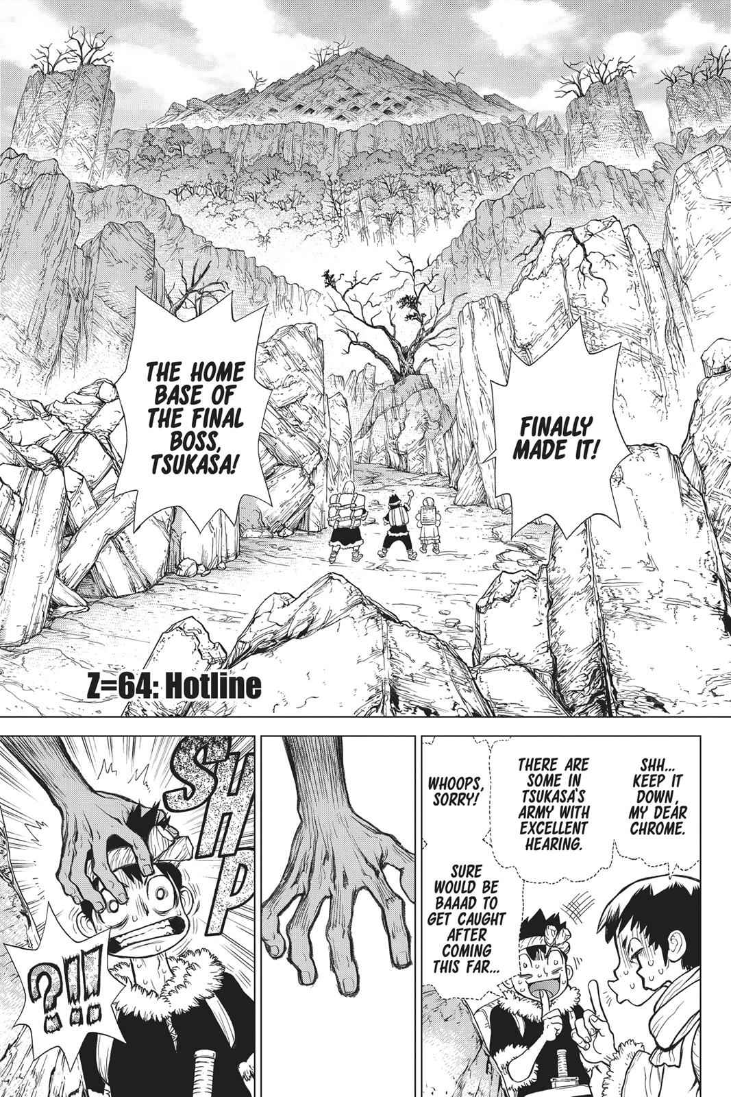 Dr Stone Chapter 64 Page 1