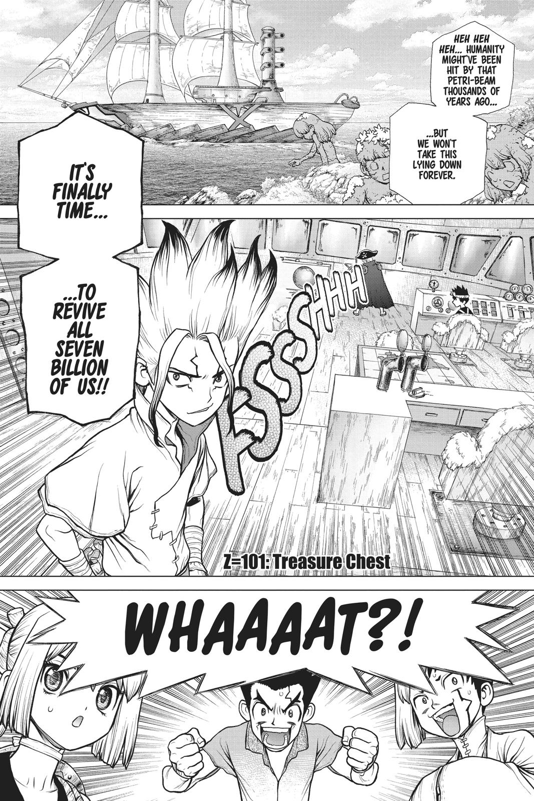 Dr Stone Chapter 101 Page 1