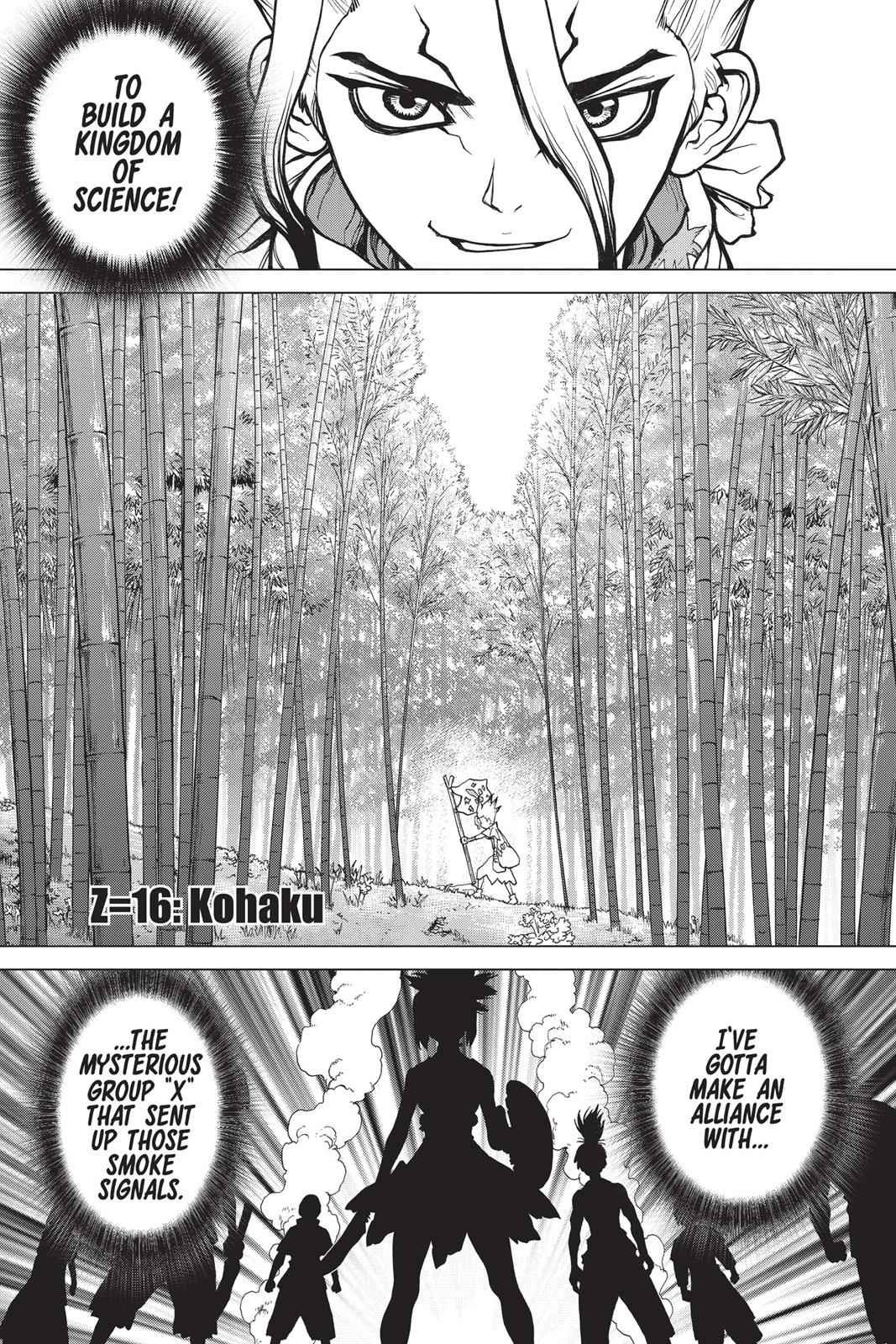 Dr Stone Chapter 16 Page 1