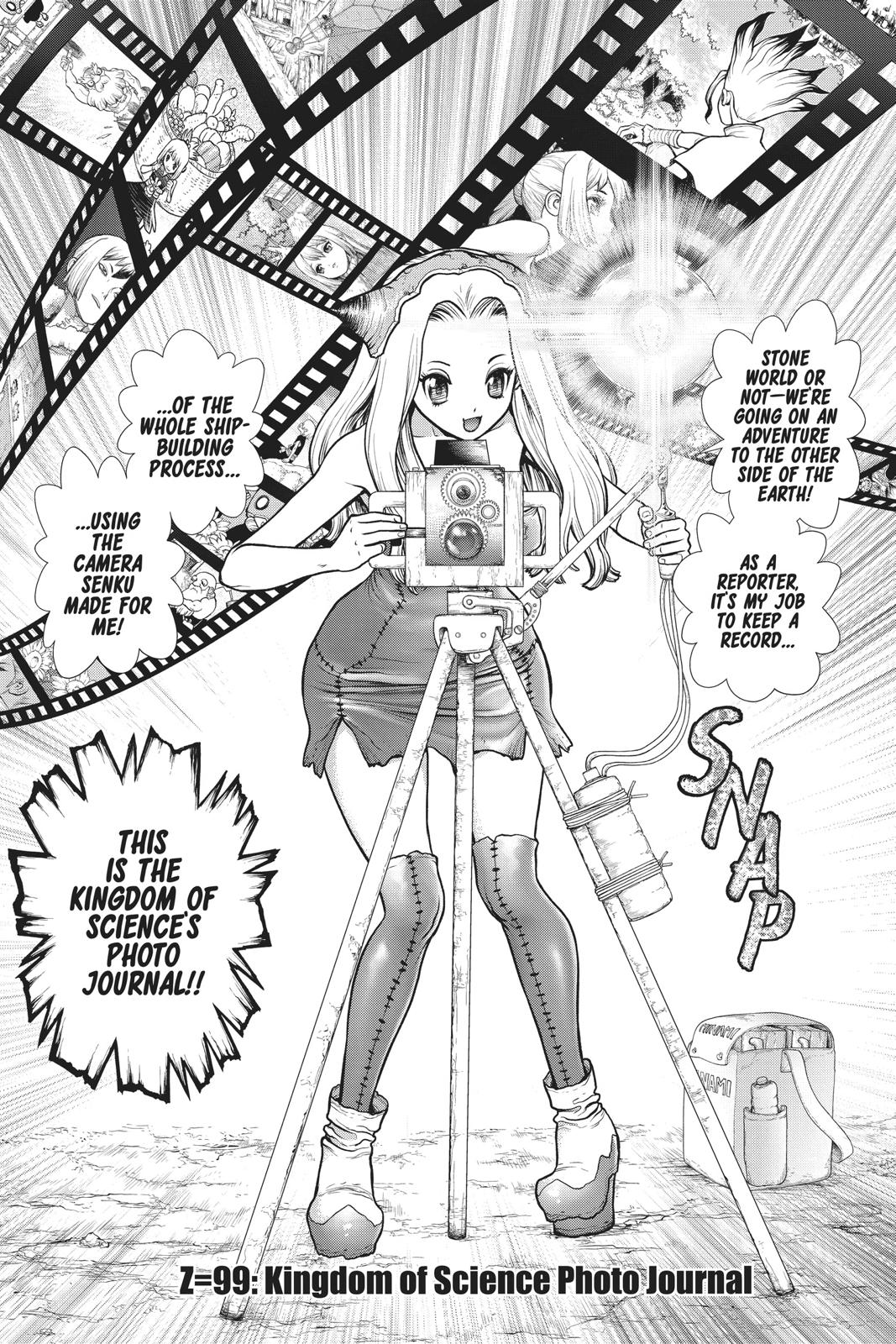 Dr Stone Chapter 99 Page 1