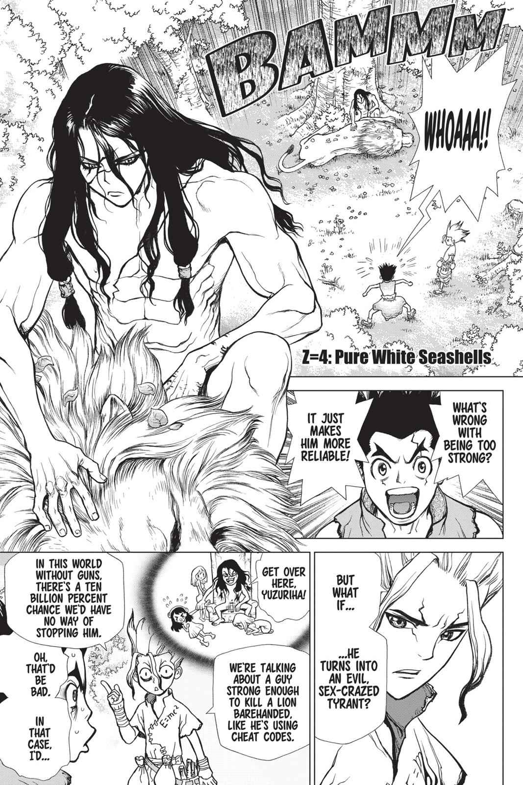 Dr Stone Chapter 4 Page 1