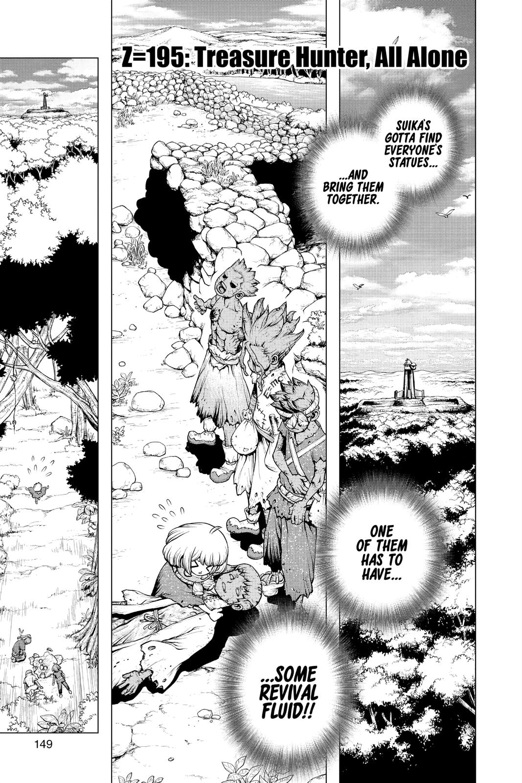 Dr Stone Chapter 195 Page 1
