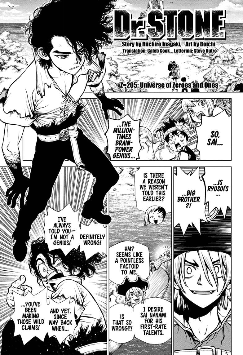 Dr Stone Chapter 205 Page 1