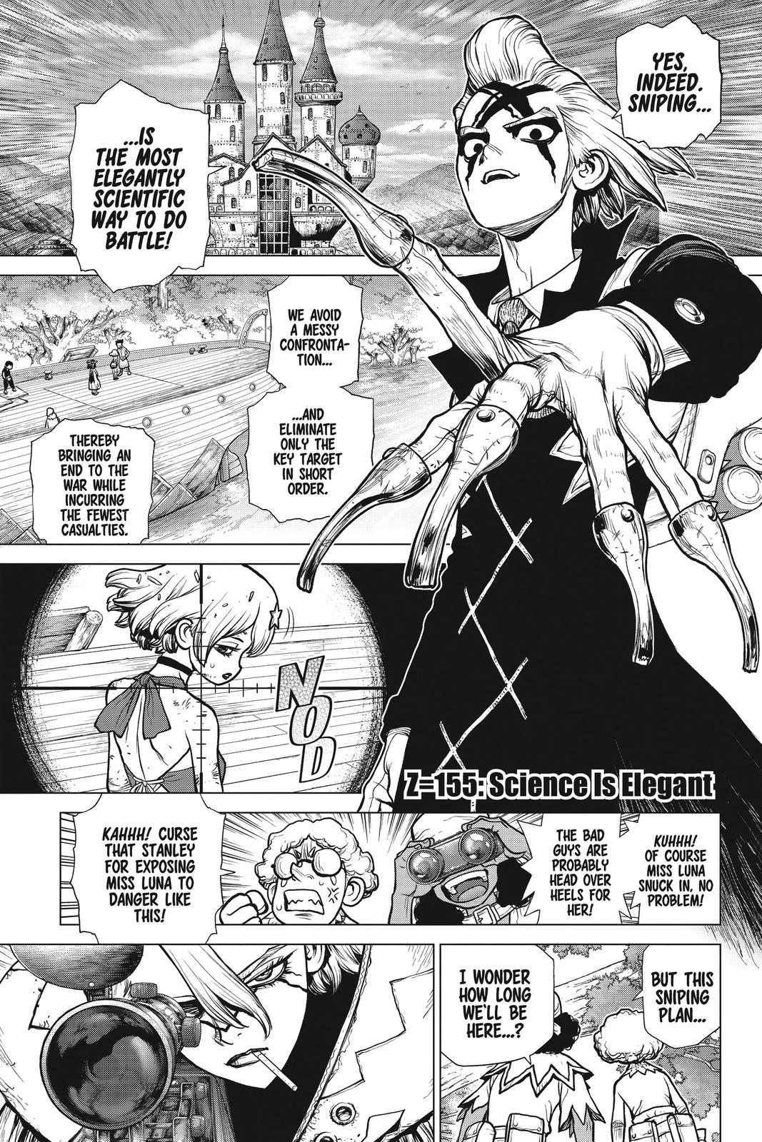 Dr Stone Chapter 155 Page 1