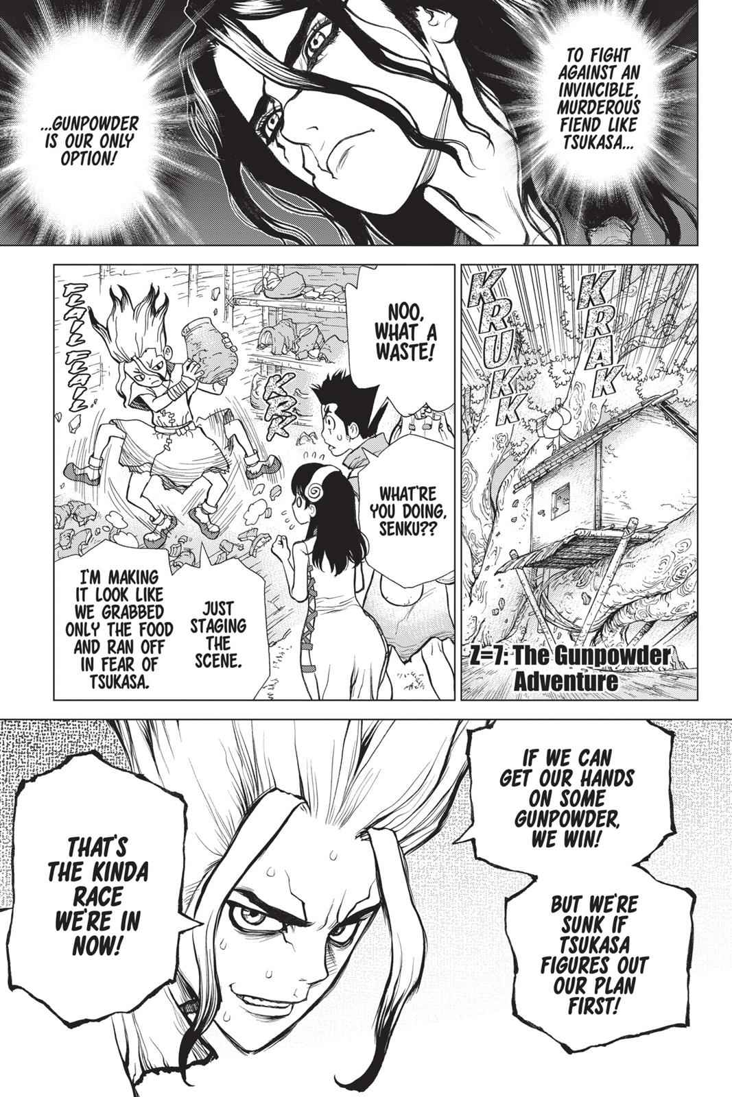 Dr Stone Chapter 7 Page 1
