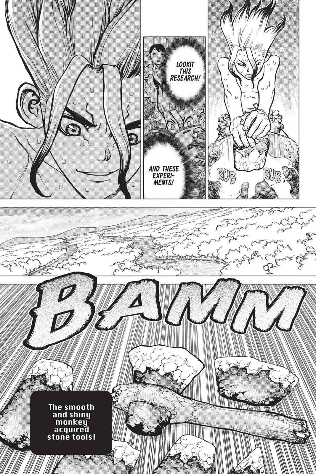 Dr Stone Chapter 13 Page 12