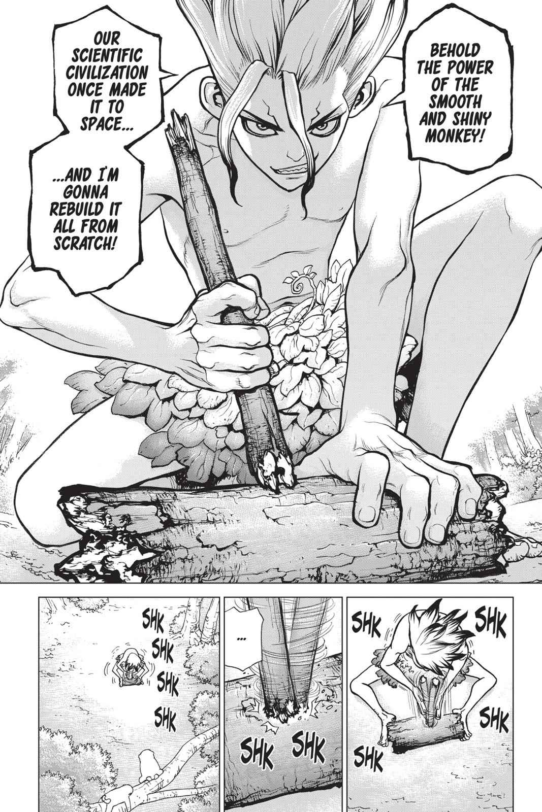 Dr Stone Chapter 13 Page 8