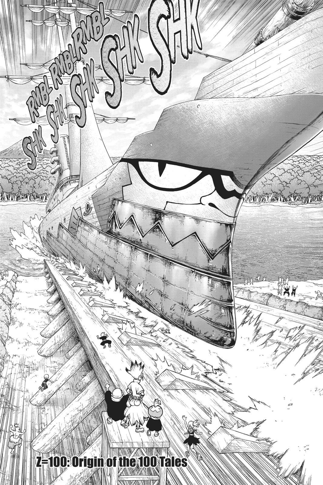 Dr Stone Chapter 100 Page 1