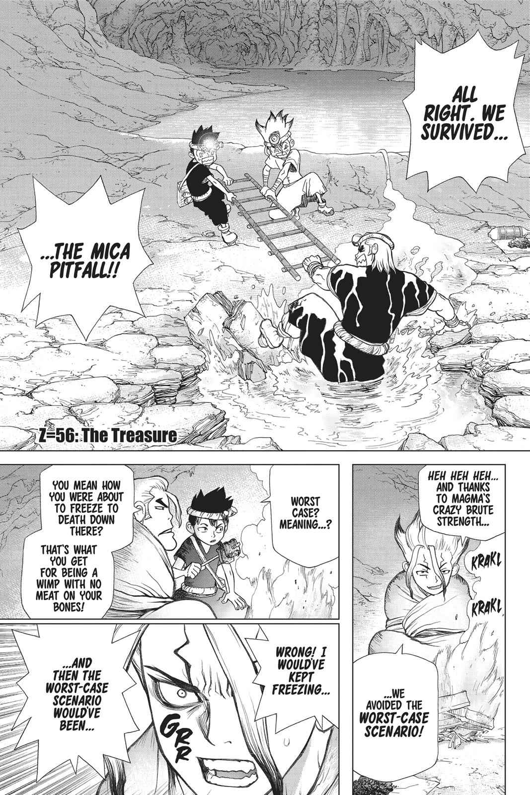Dr Stone Chapter 56 Page 1