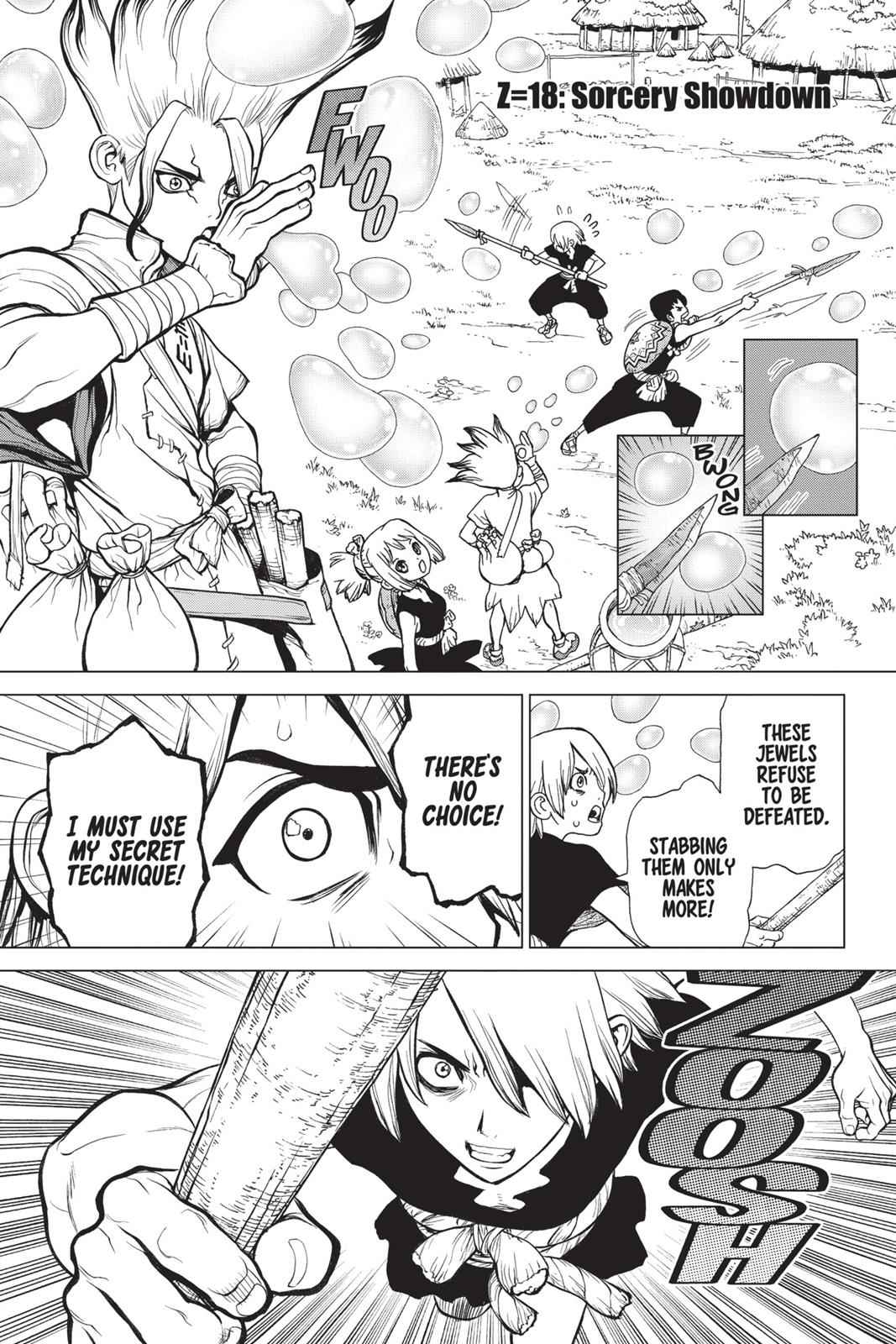 Dr Stone Chapter 18 Page 1