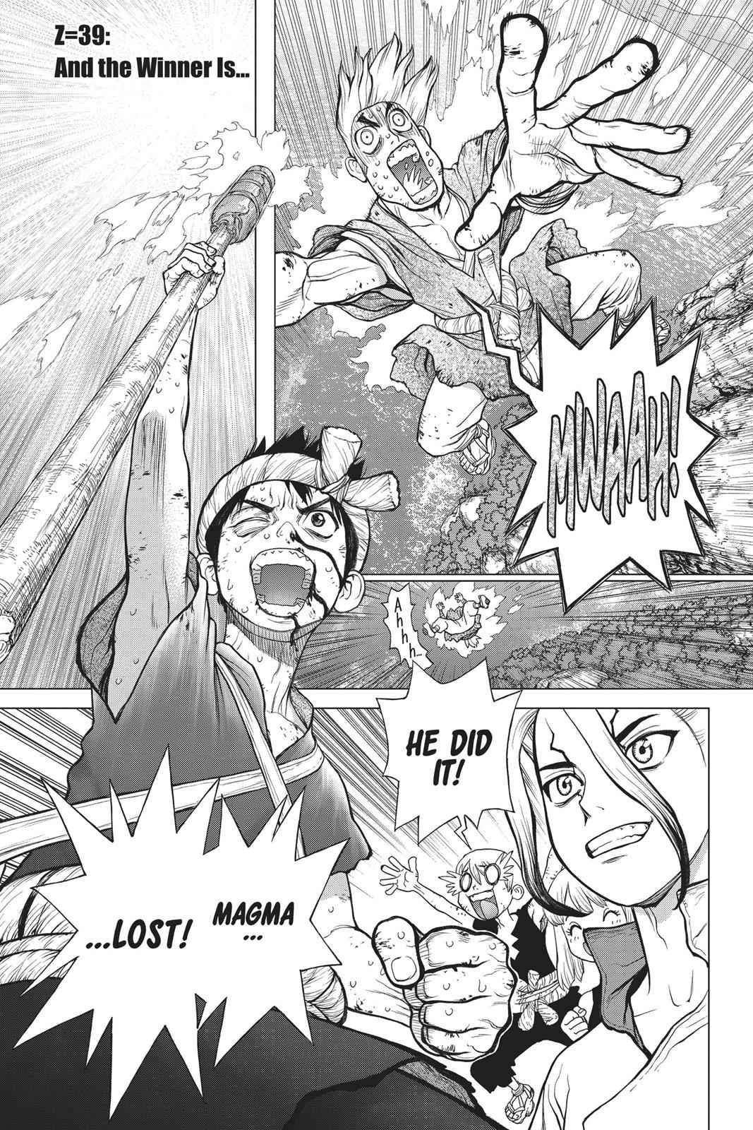 Dr Stone Chapter 39 Page 1