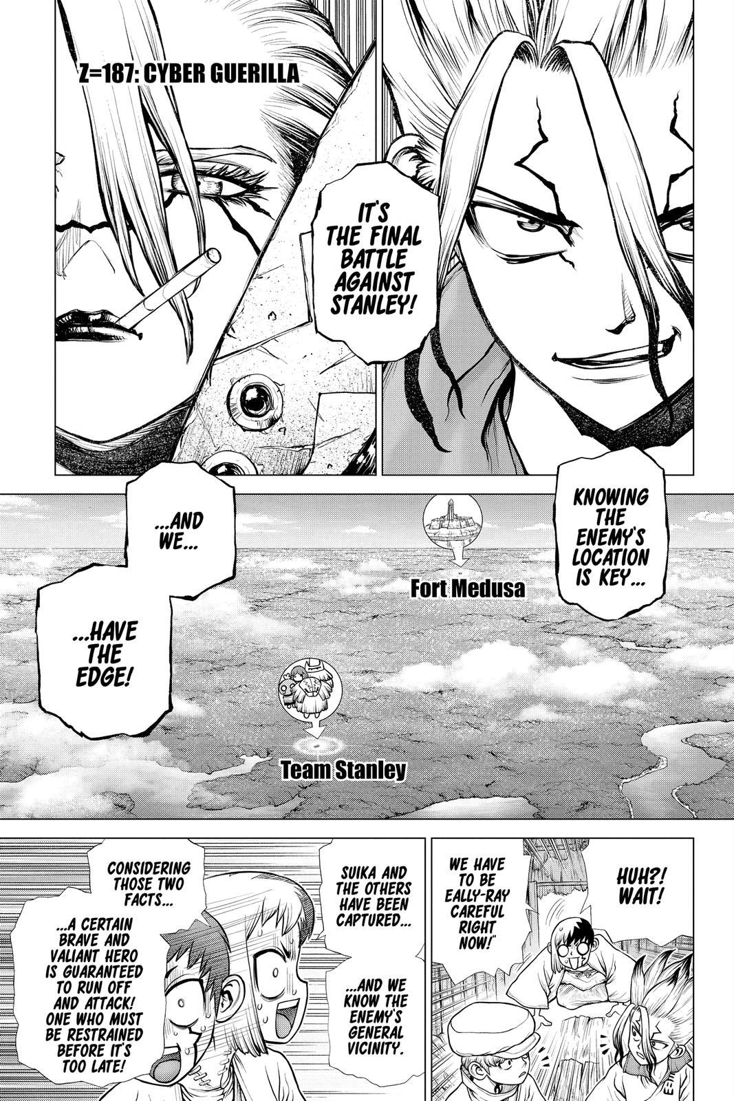 Dr Stone Chapter 187 Page 1