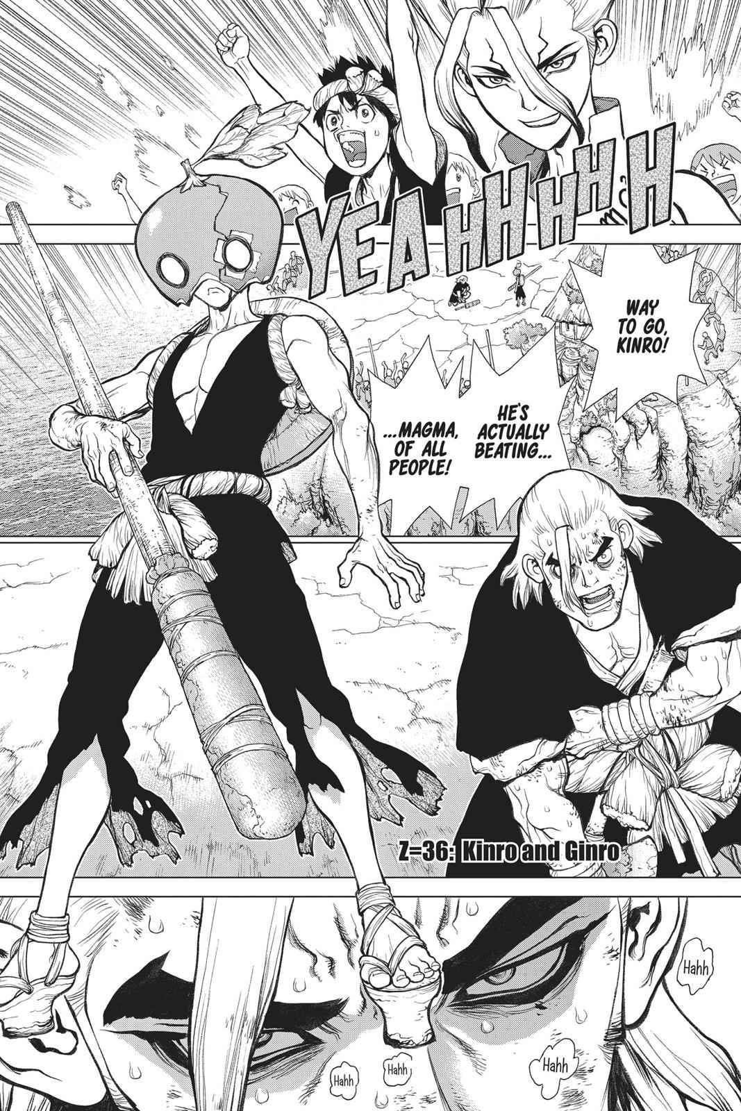 Dr Stone Chapter 36 Page 1