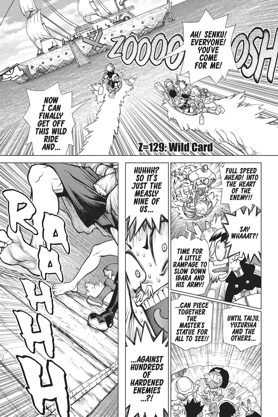 Dr Stone Chapter 129 Page 1