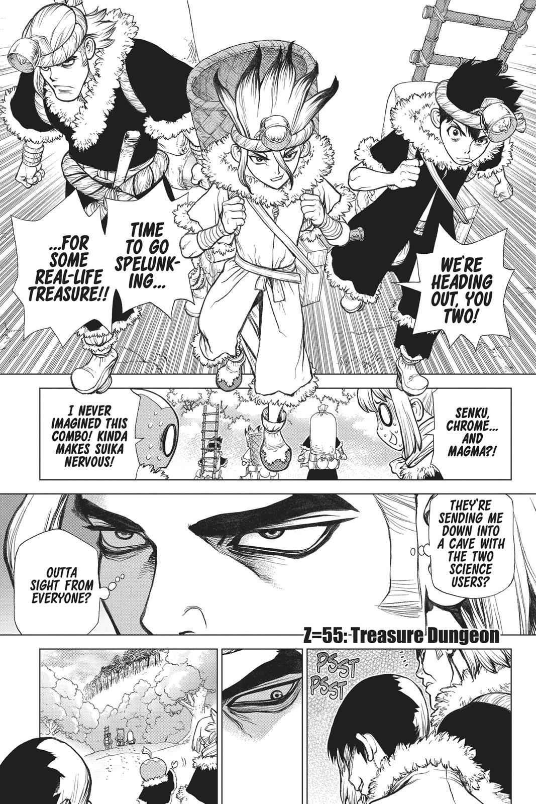 Dr Stone Chapter 55 Page 1