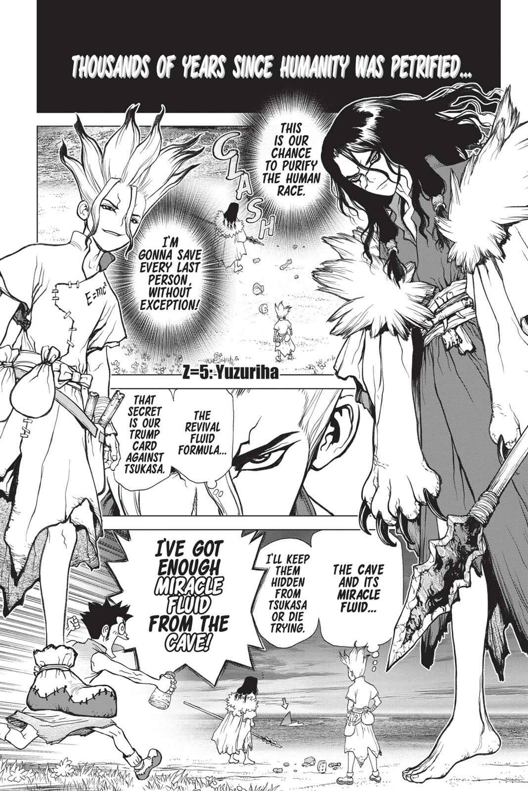 Dr Stone Chapter 5 Page 1