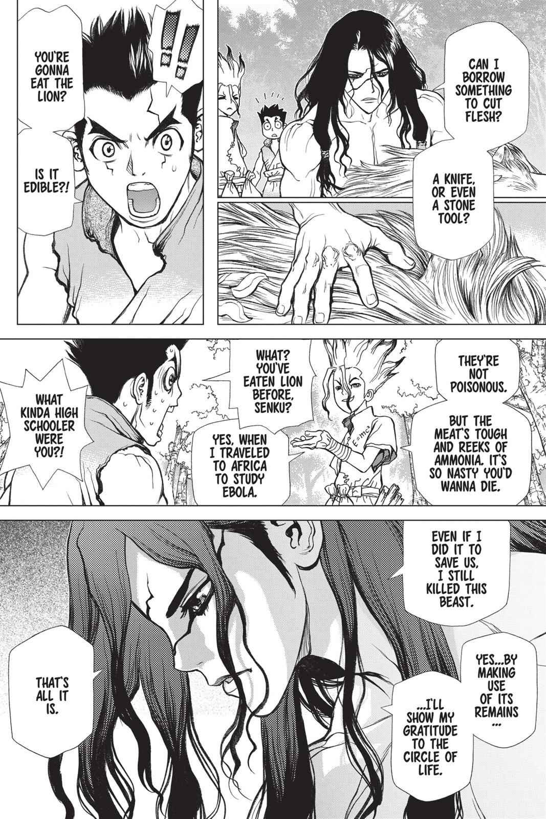 Dr Stone Chapter 4 Page 2
