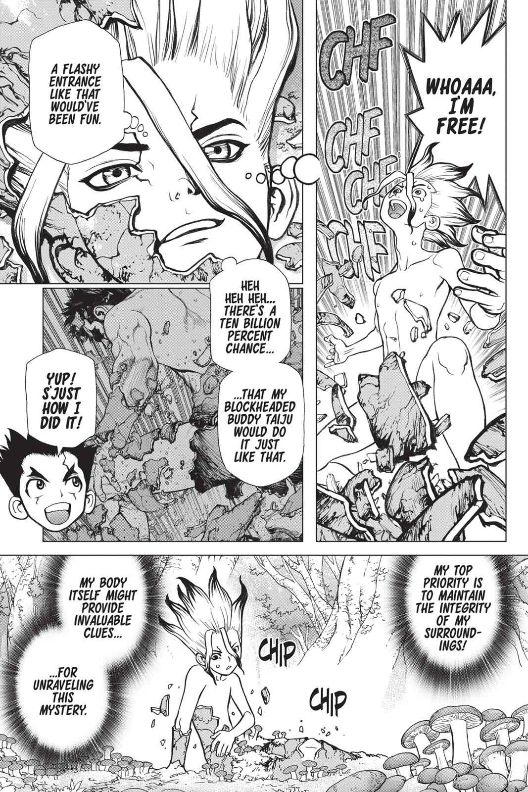Dr Stone Chapter 13 Page 3