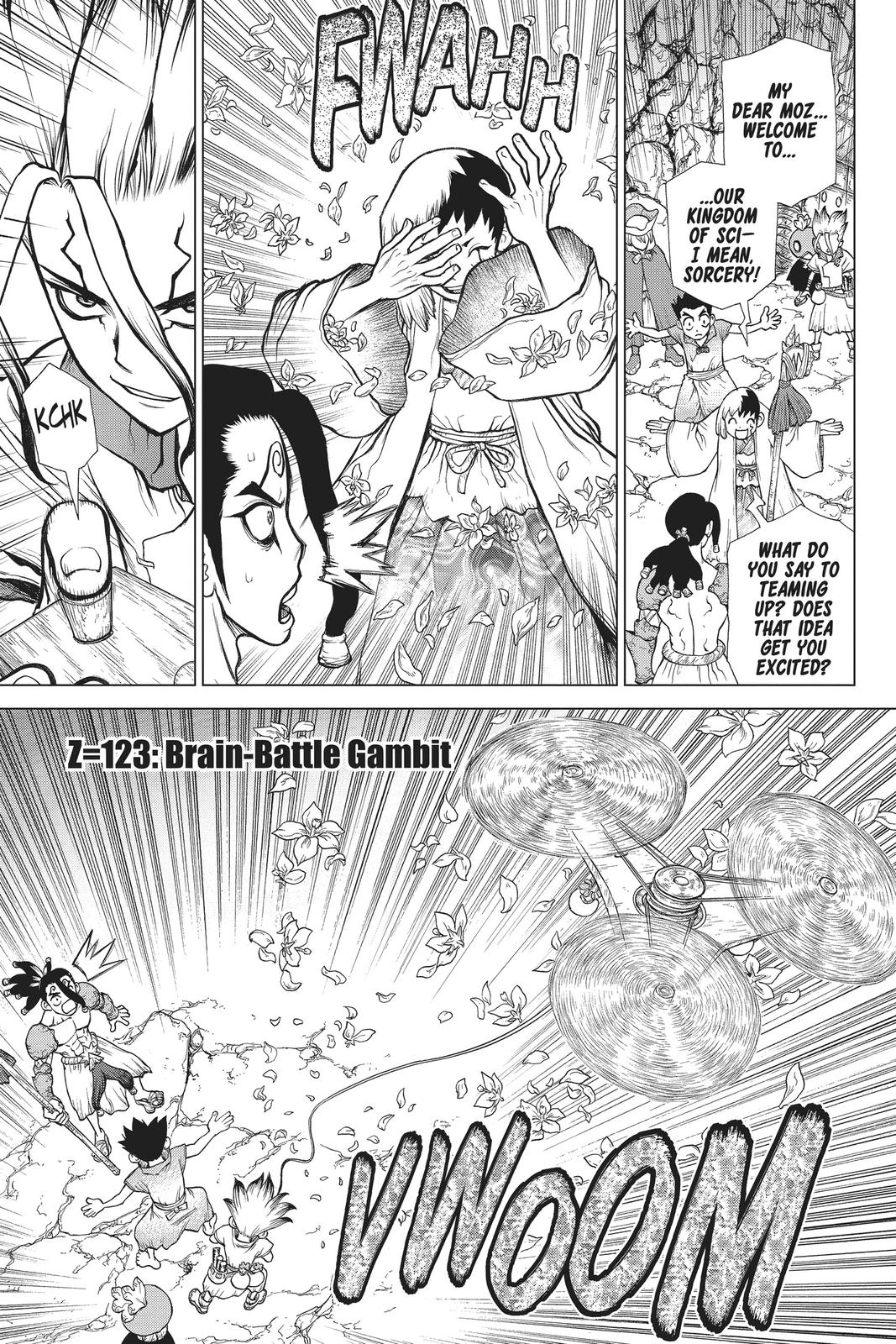 Dr Stone Chapter 123 Page 1