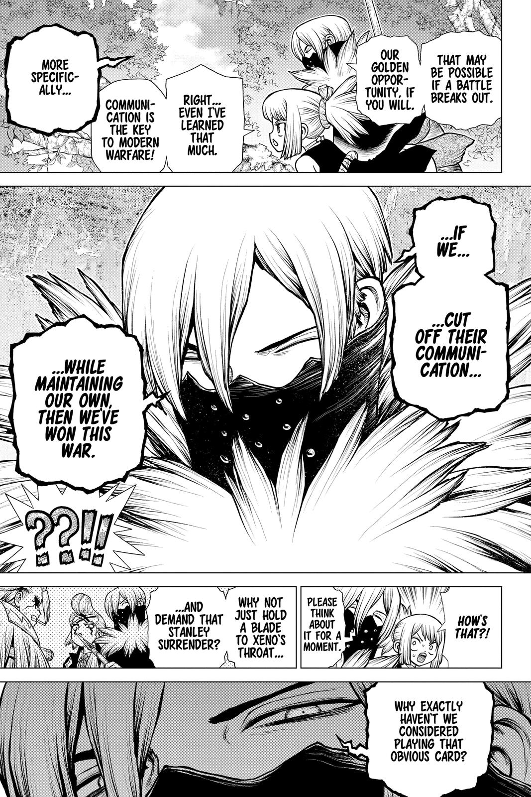 Dr Stone Chapter 187 Page 10