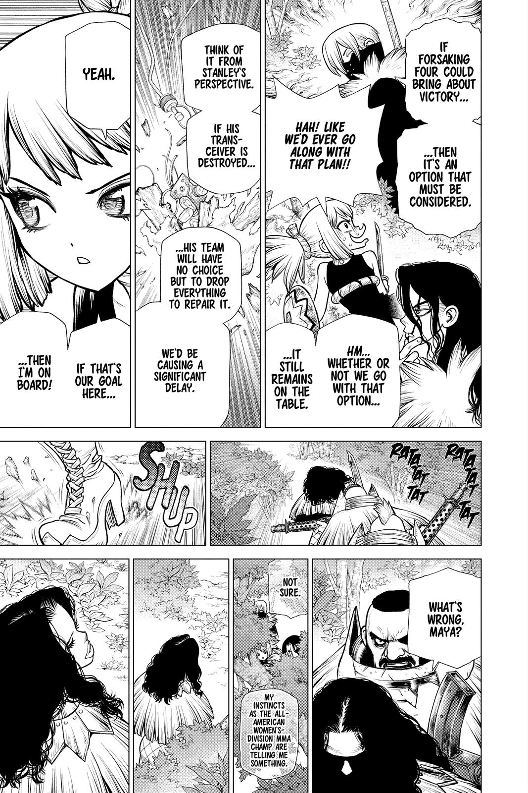 Dr Stone Chapter 187 Page 12