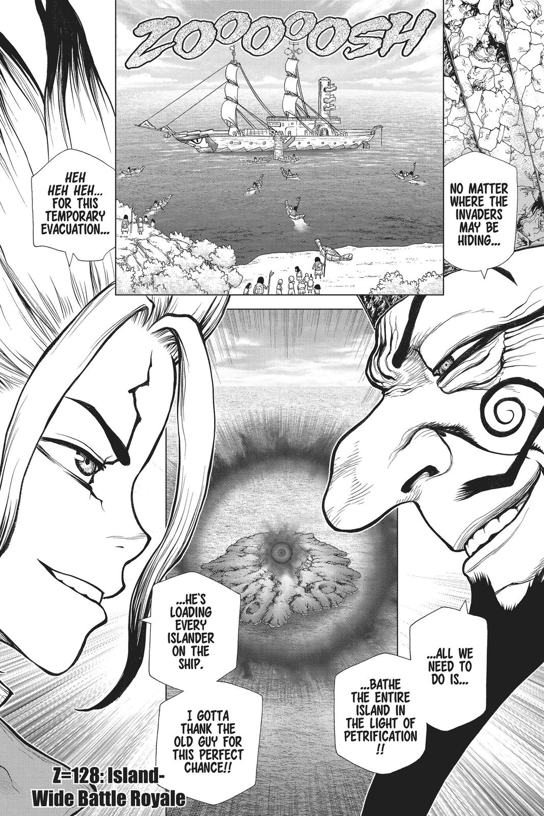 Dr Stone Chapter 128 Page 1