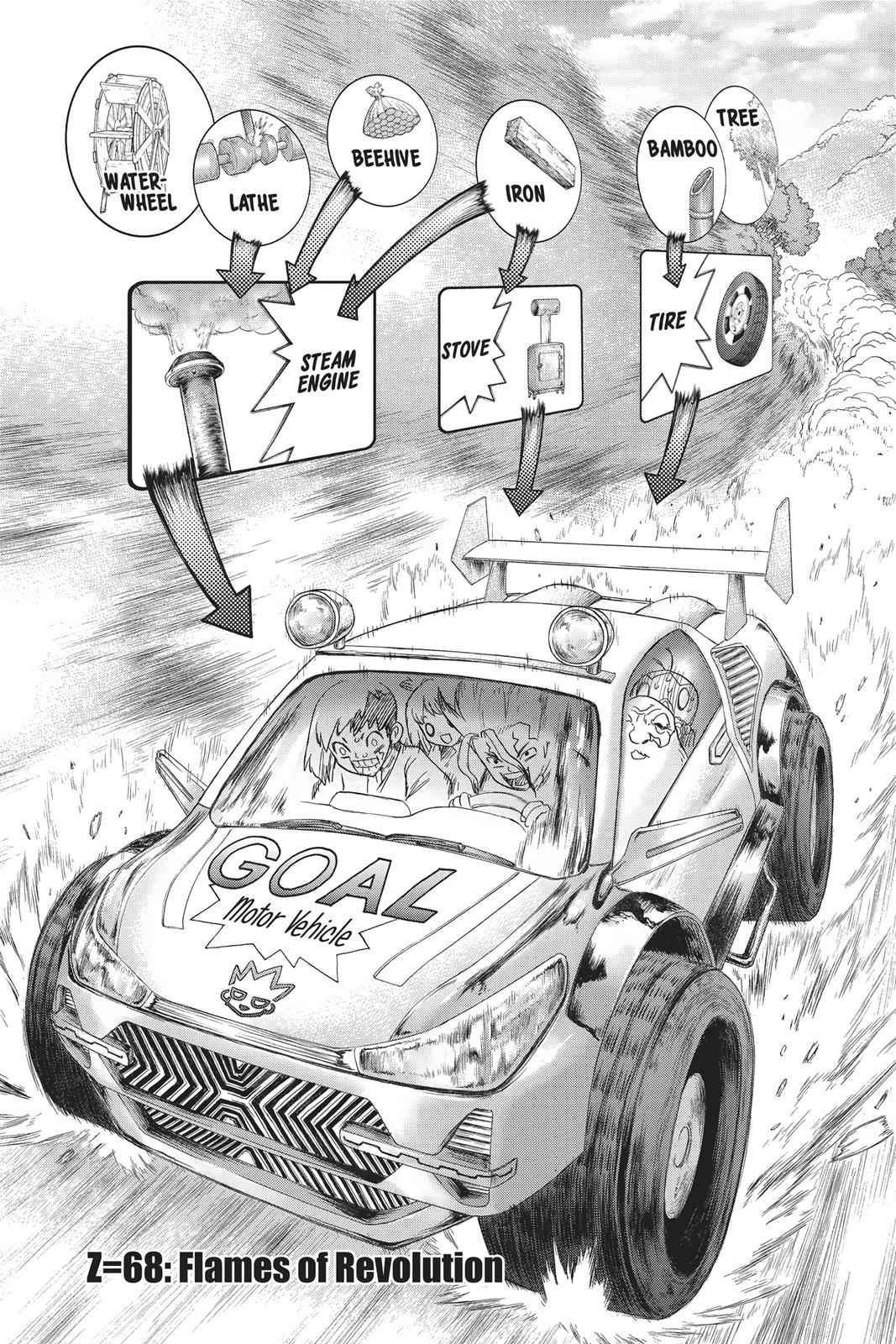Dr Stone Chapter 68 Page 1