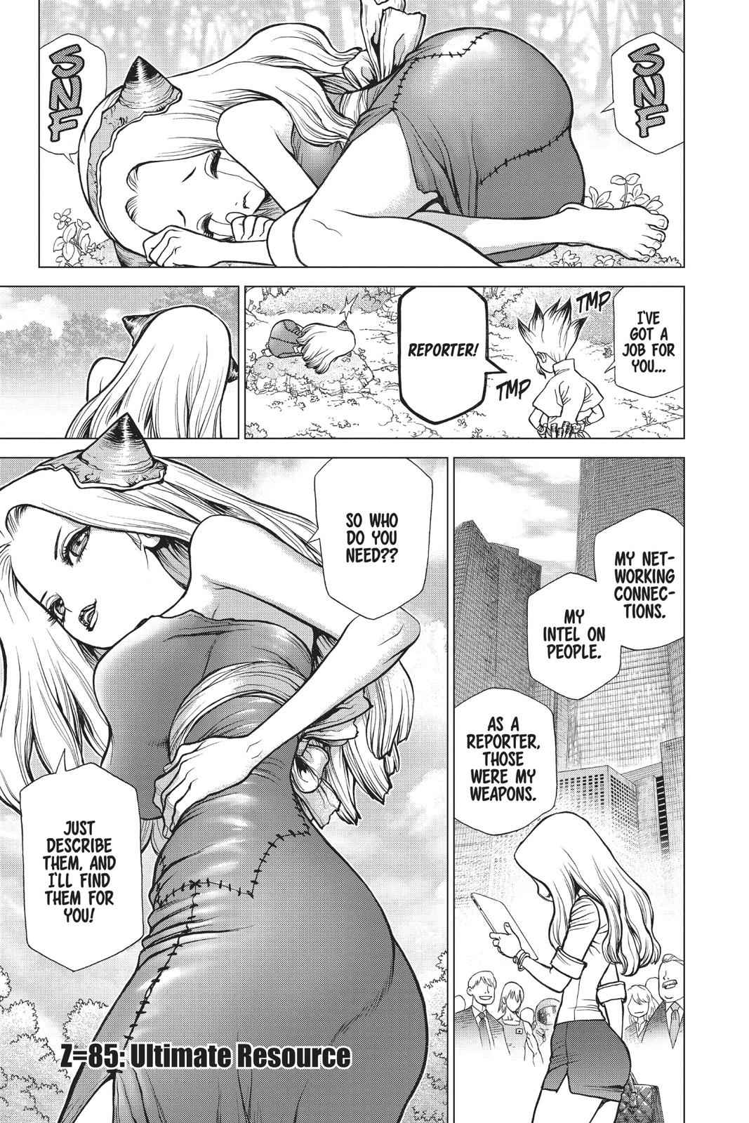 Dr Stone Chapter 85 Page 1