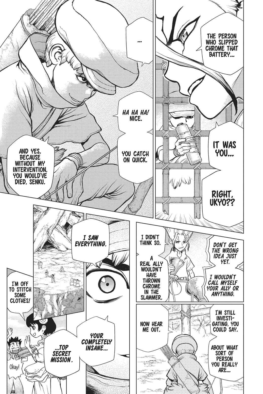Dr Stone Chapter 73 Page 14