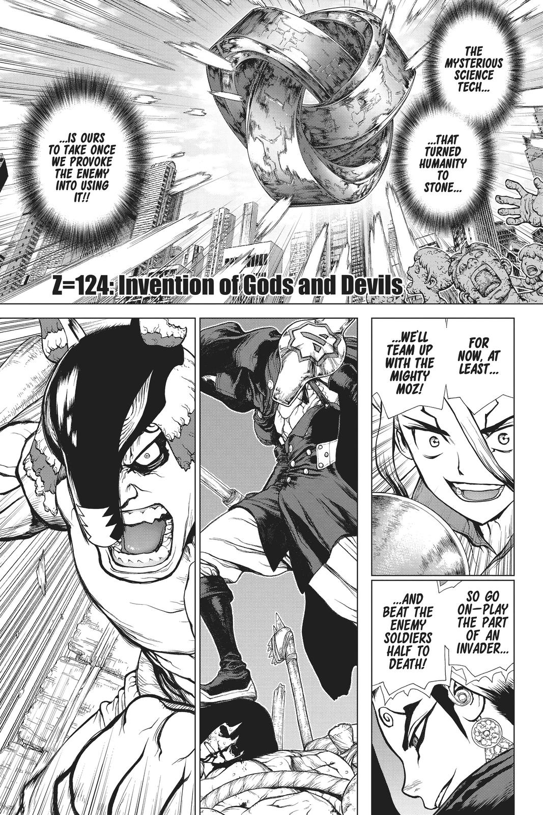 Dr Stone Chapter 124 Page 1