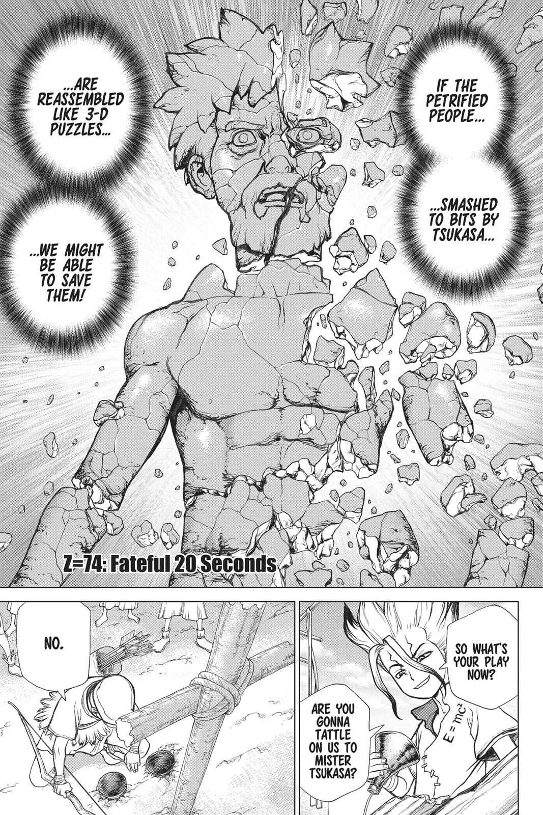 Dr Stone Chapter 74 Page 1