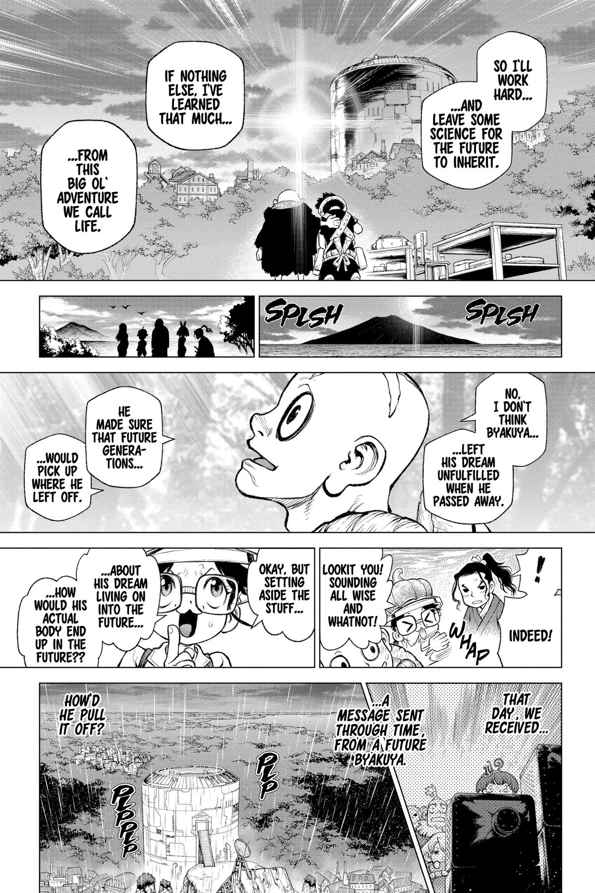 Dr Stone Chapter 232.8 Page 9